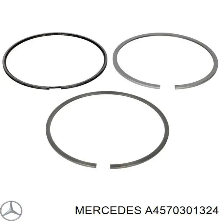 Кільця поршневі на 1 циліндр, STD. Mercedes A4570301324 ціна, від 24.44 USD