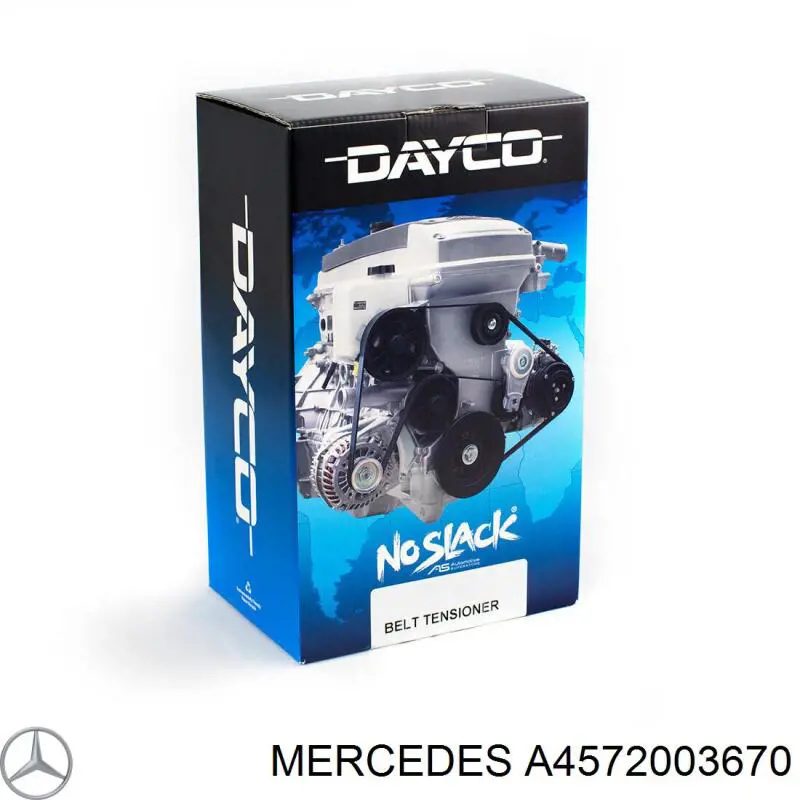 Купити A4572003670 Mercedes Натягувач приводного ременя