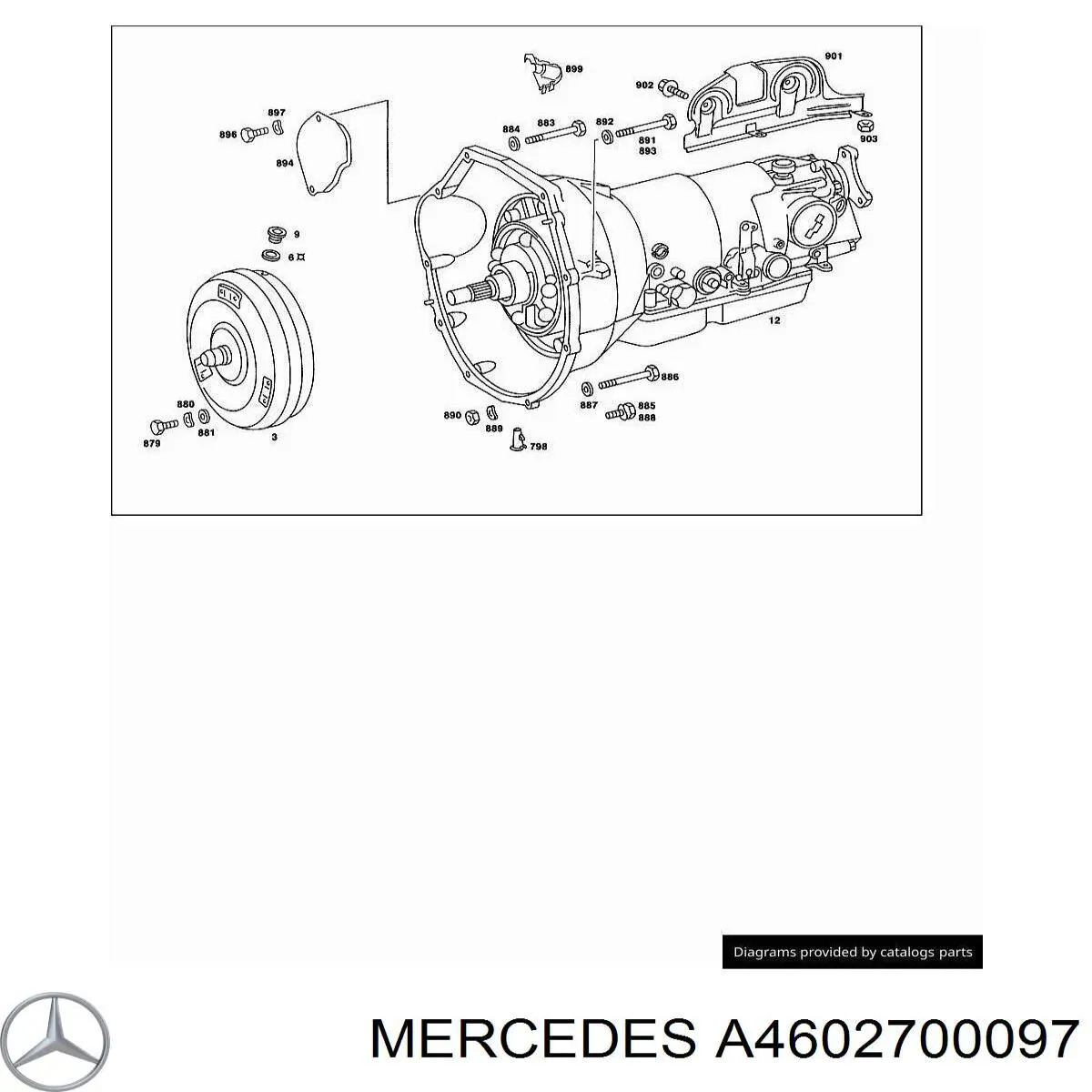 Насос масляний КПП Mercedes A4602700097 ціна, від 616.32 USD