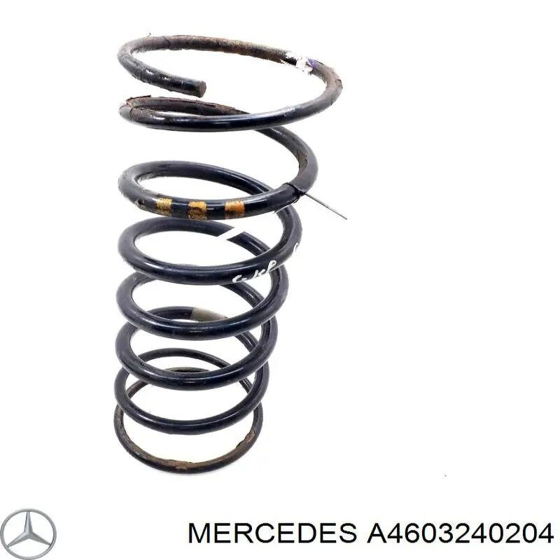 Пружина задня Mercedes A4603240204 ціна, від 63.32 USD