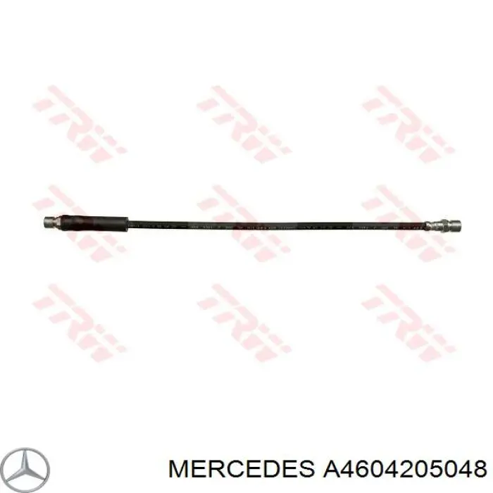 Шланг гальмівний передній Mercedes A4604205048 ціна, від 7.27 USD