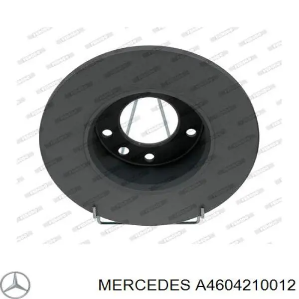 Диск переднього гальма Mercedes A4604210012 ціна, від 51.49 USD