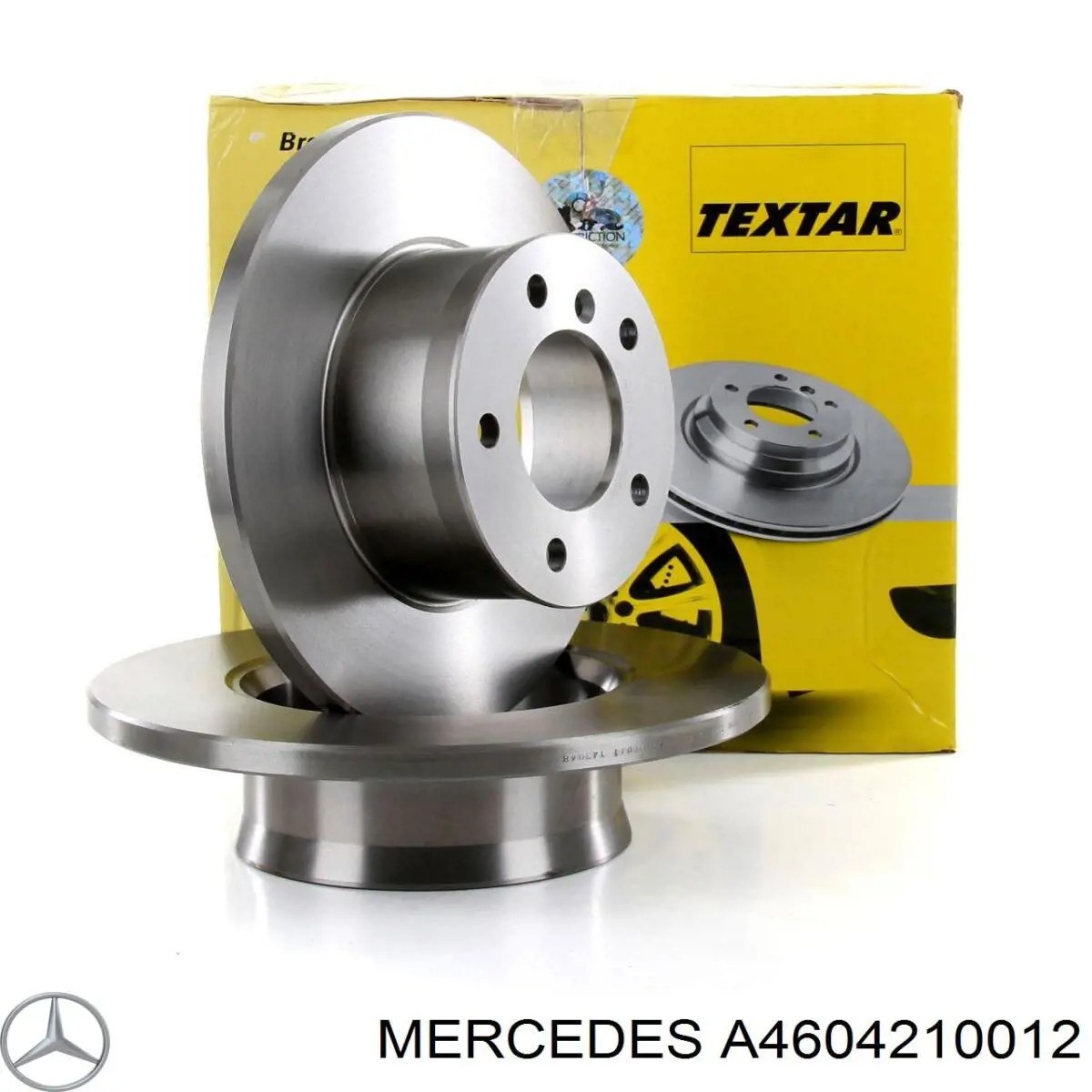 Диск гальмівний передній Mercedes A4604210012