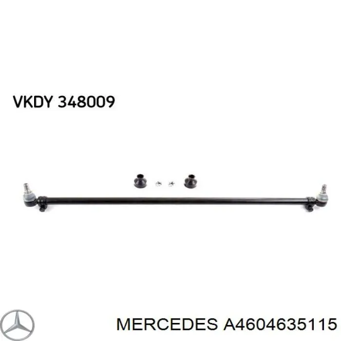 Тяга рульова центральна Mercedes A4604635115 ціна, від 92.99 USD