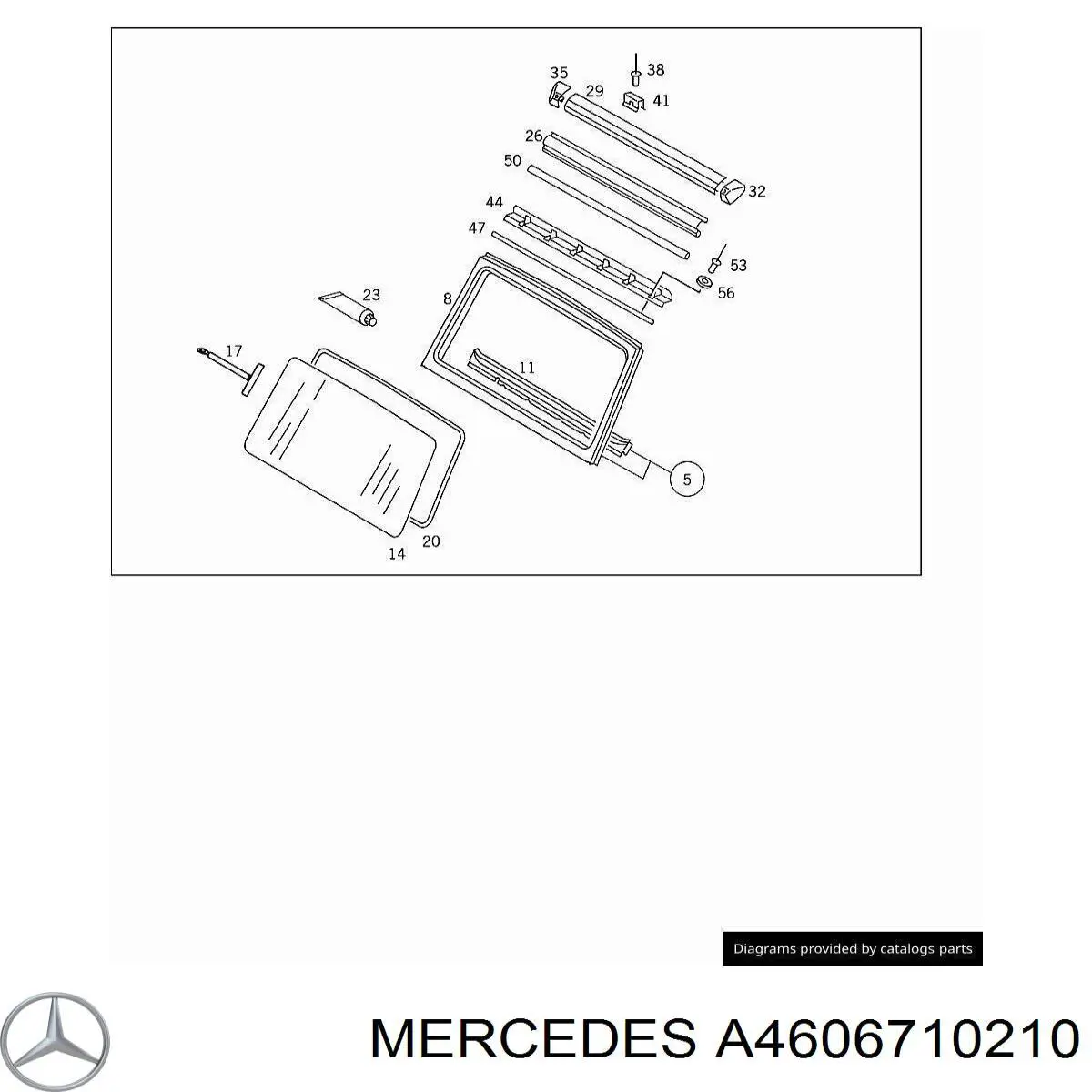 Автомобільне скло на Mercedes G I W463