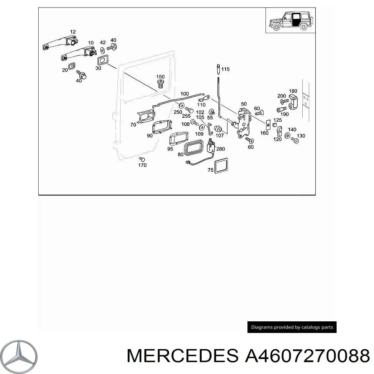  Mercedes A4607270088 ціна, від 6.33 USD