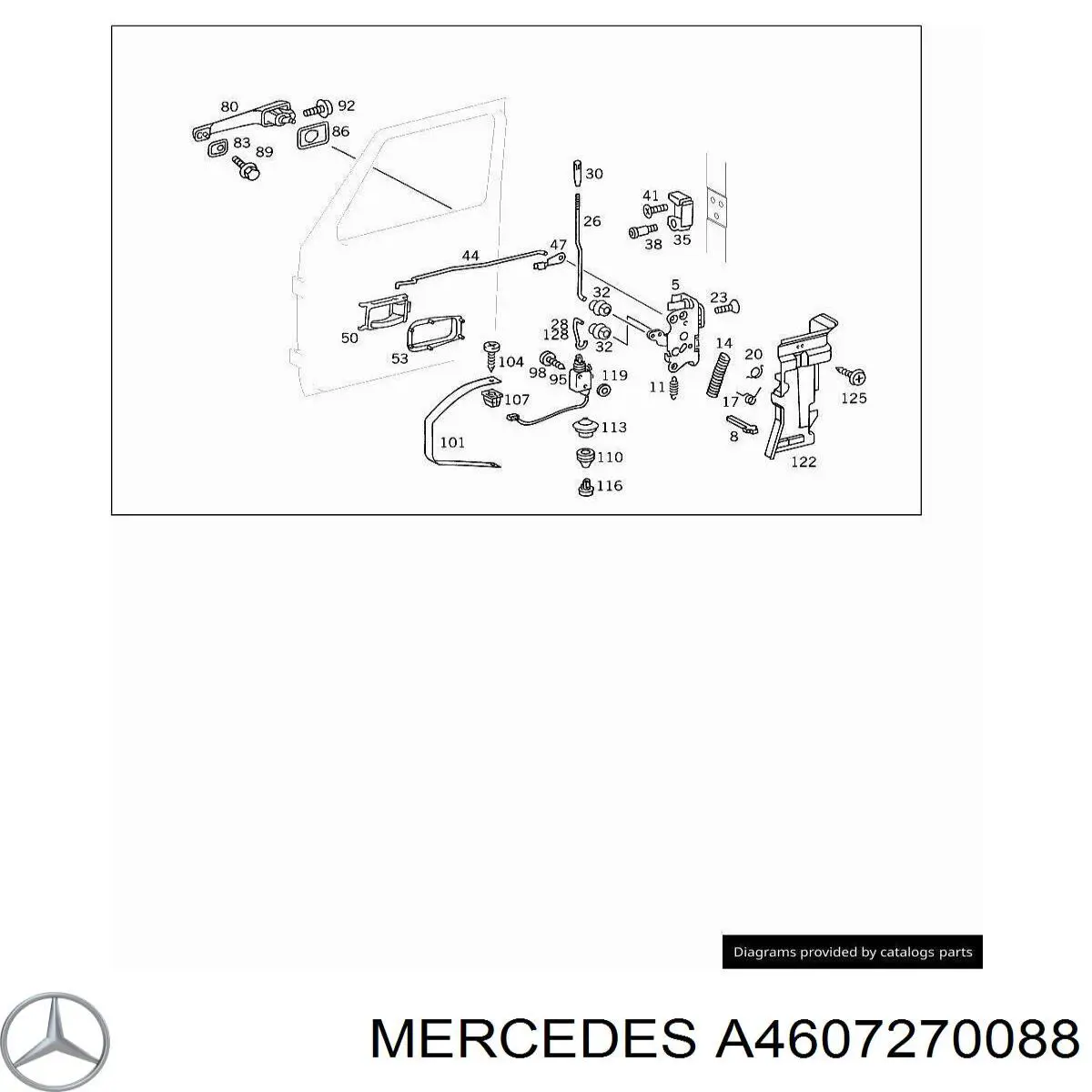 A4607270088 Mercedes 