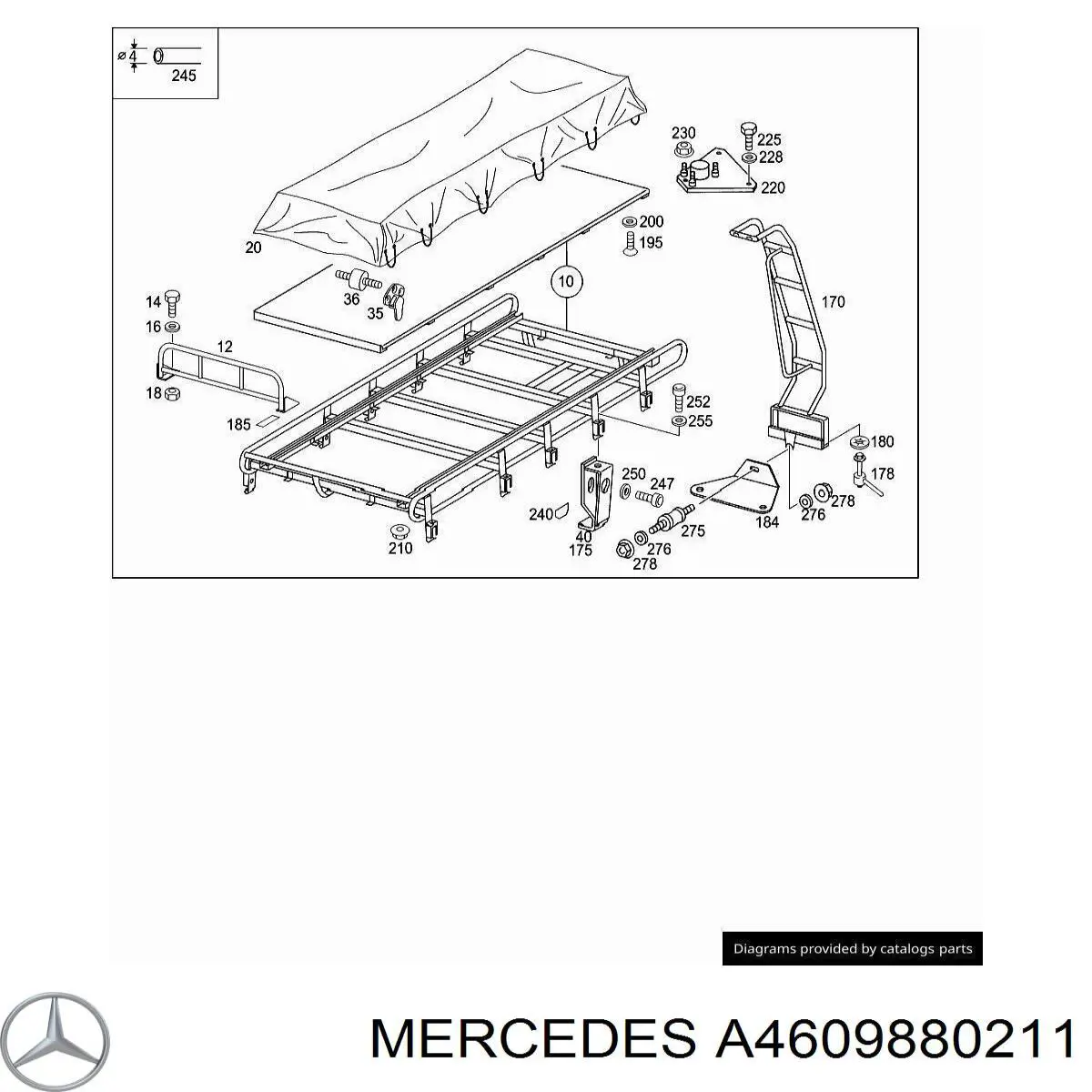 Подушка глушника ST163901 Starline