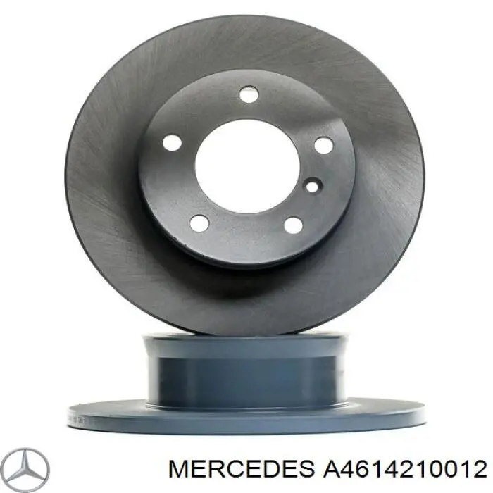 A4614210012 Mercedes Гальмо дискове переднє