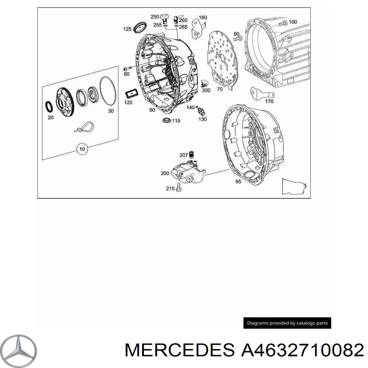 Купити A4632710082 Mercedes 