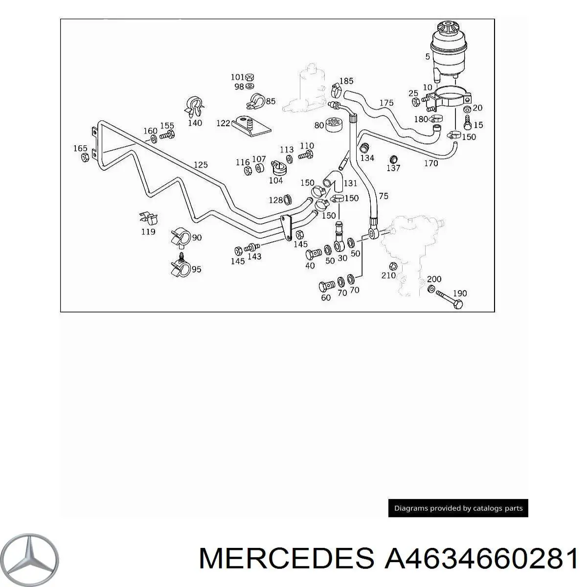 A4634660281 Mercedes 