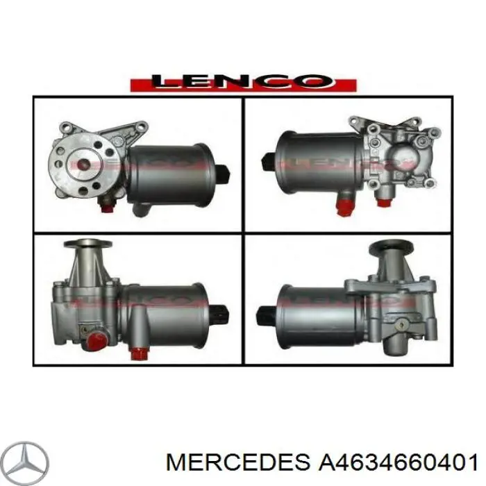A4634660401 Mercedes насос гідропідсилювача керма (гпк)