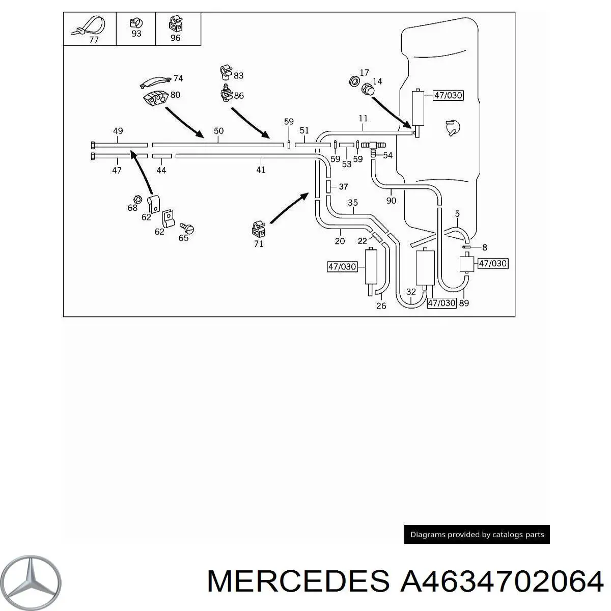  A4634702064 Mercedes