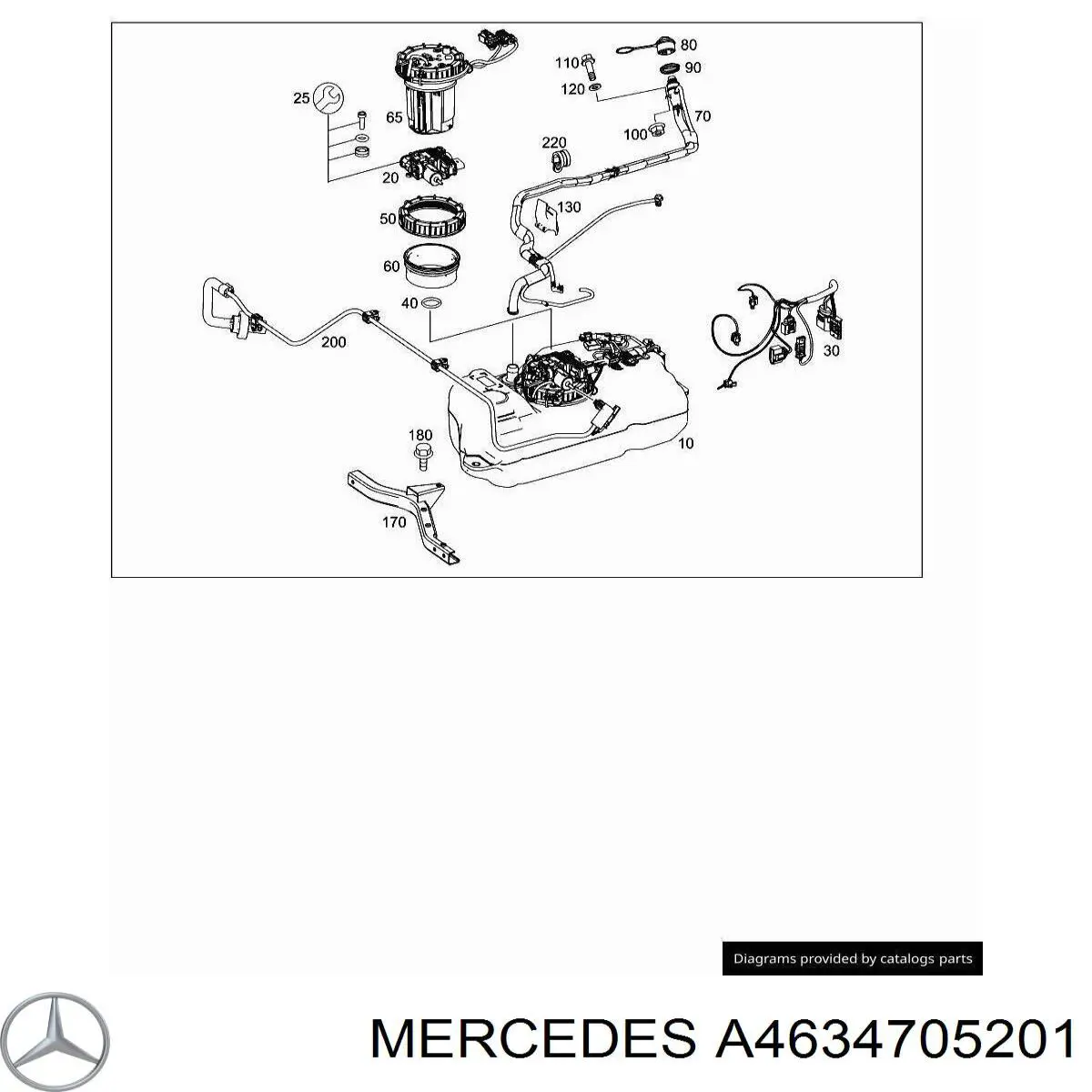 A4634705201 Mercedes Бак AD BLUE