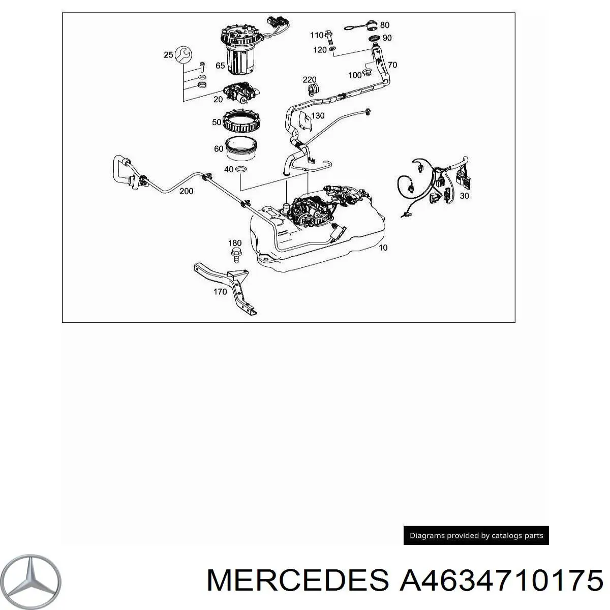 A4634710175 Mercedes Підігрівач палива