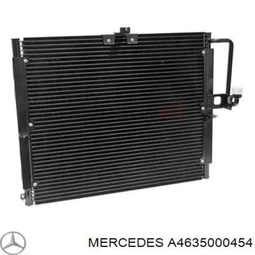 A4635000454 Mercedes Конденсатор