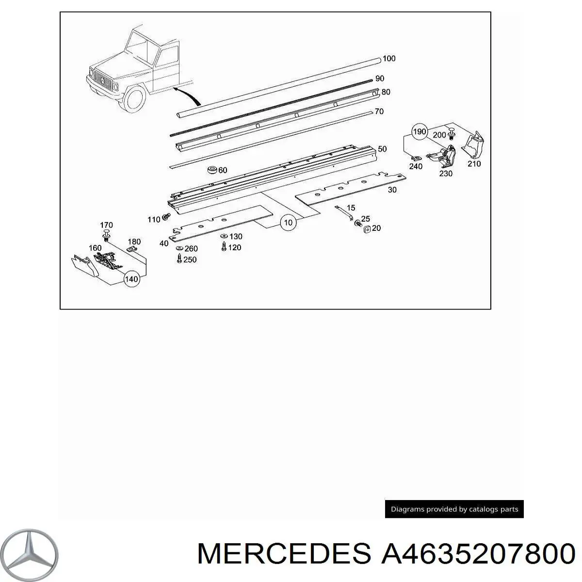 A463520780064 Mercedes 