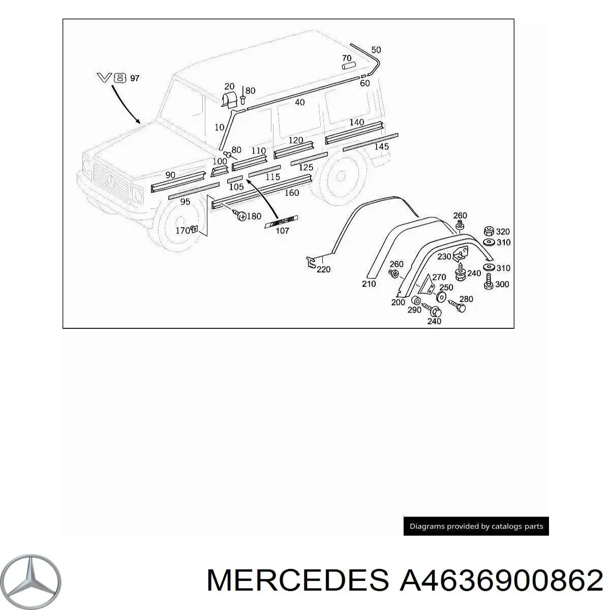 A4636900862 Mercedes 