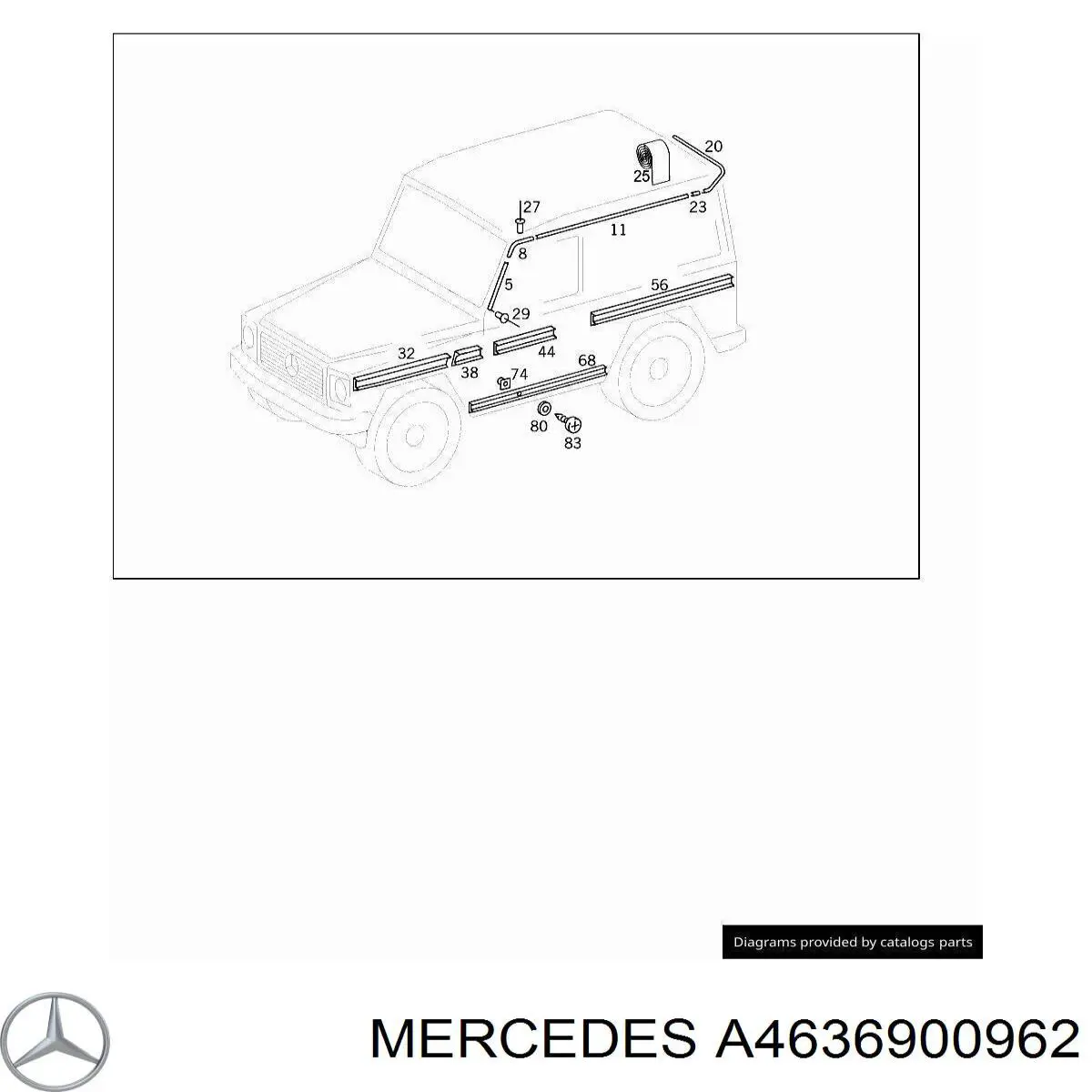 A4636900962 Mercedes 
