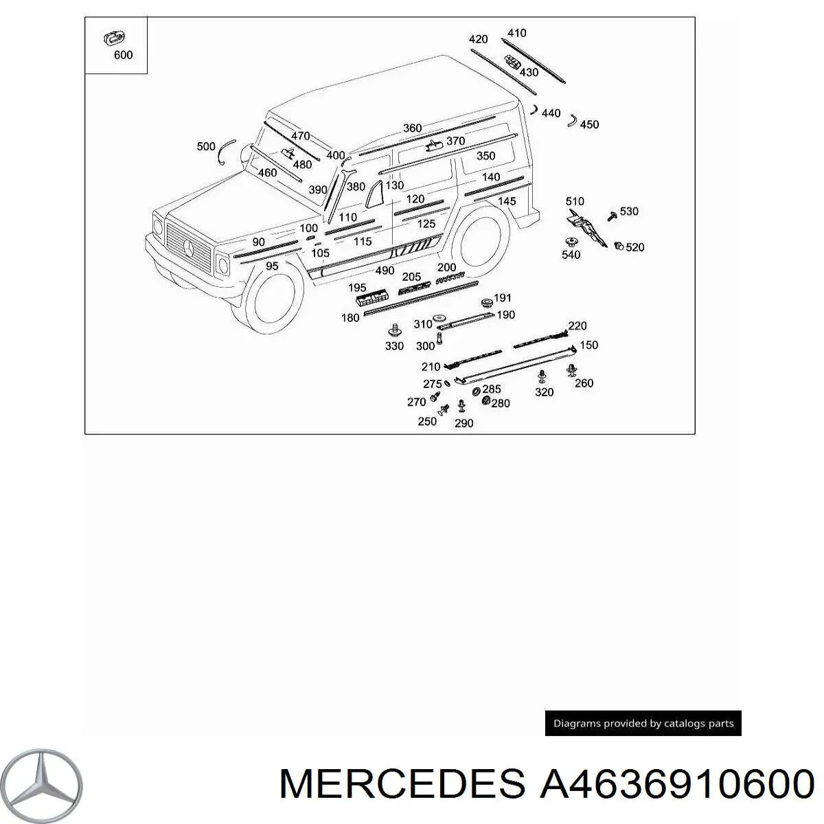  A4636910600 Mercedes