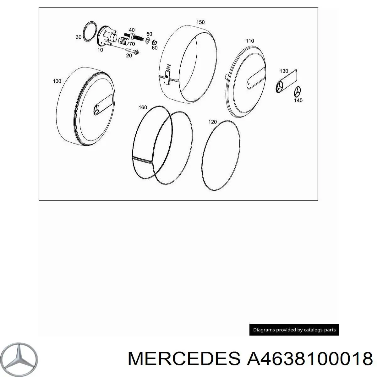 A4638100018 Mercedes 