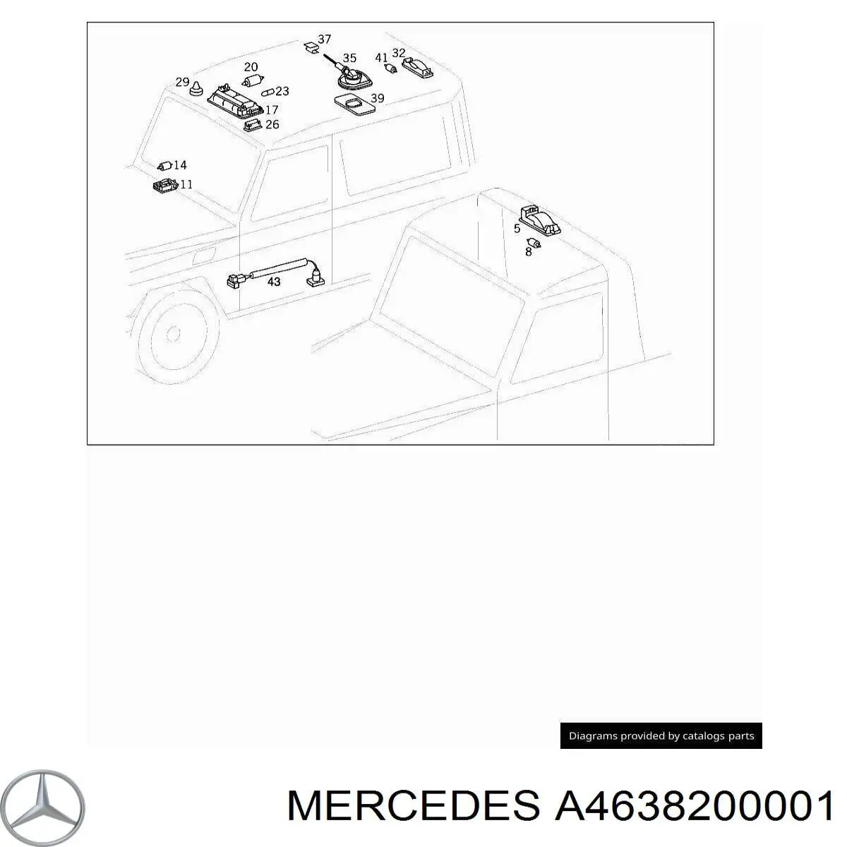  A4638200001 Mercedes