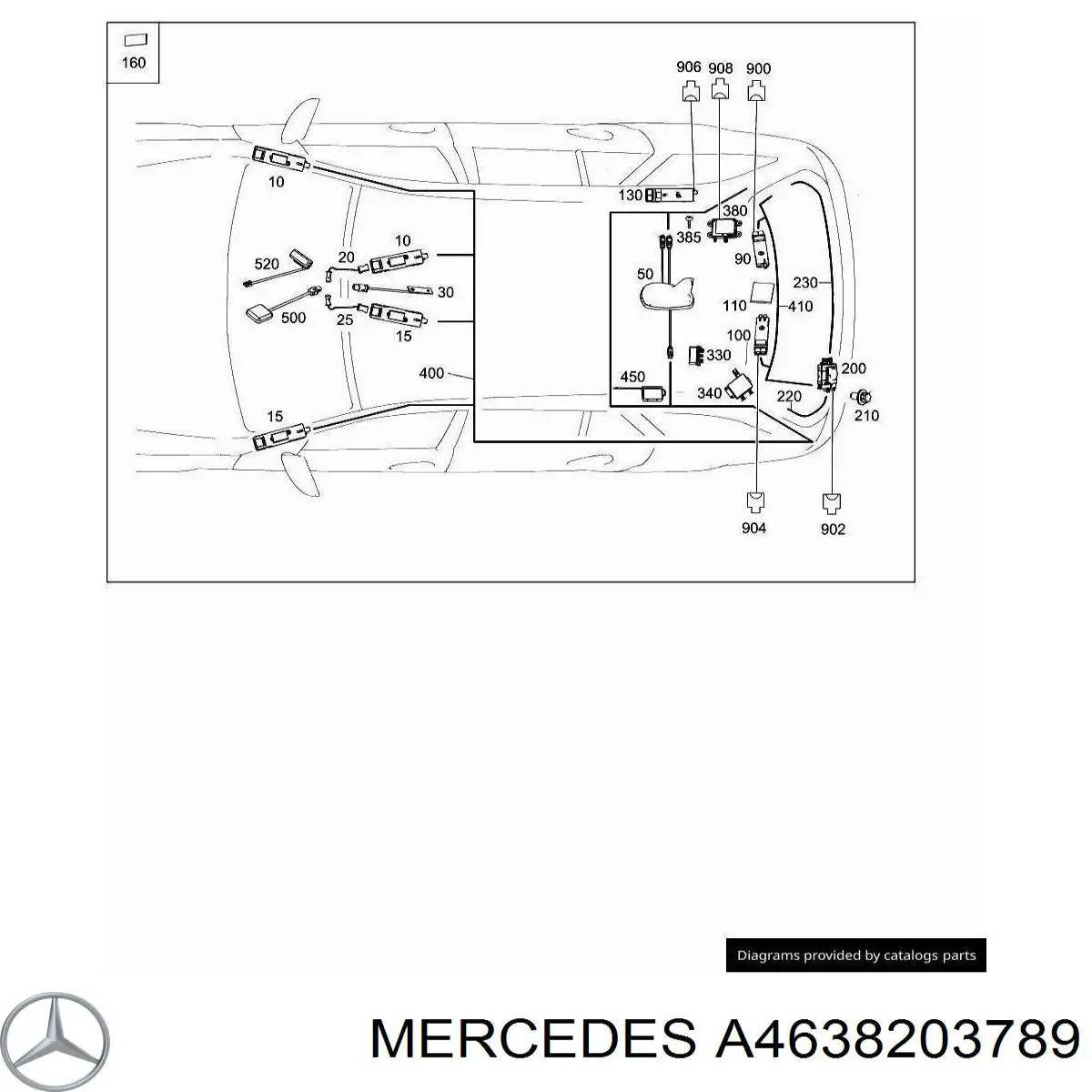  A4638203789 Mercedes