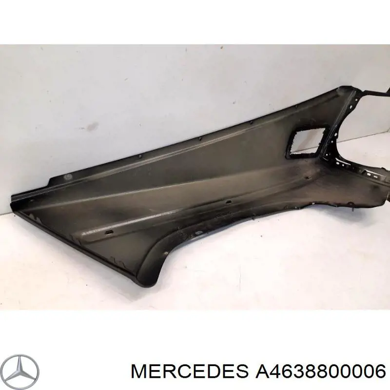 Купити A4638800006 Mercedes Крило переднє ліве