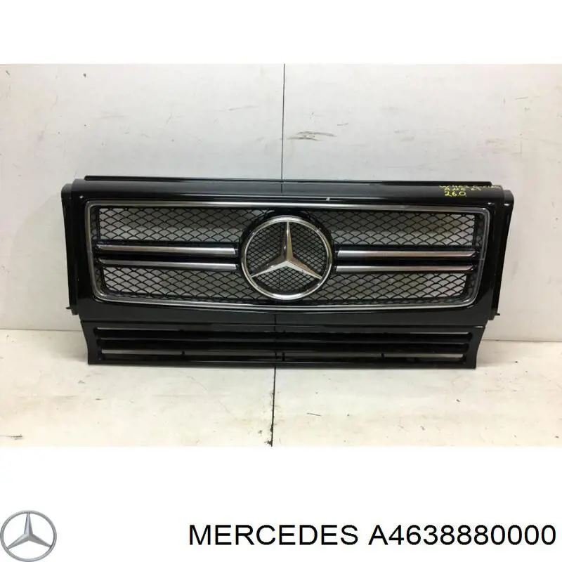 A4638880000 Mercedes решітка радіатора