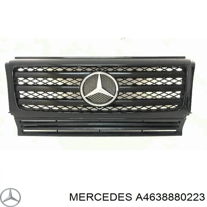 Купити A4638880223 Mercedes Захисна решітка радіатора