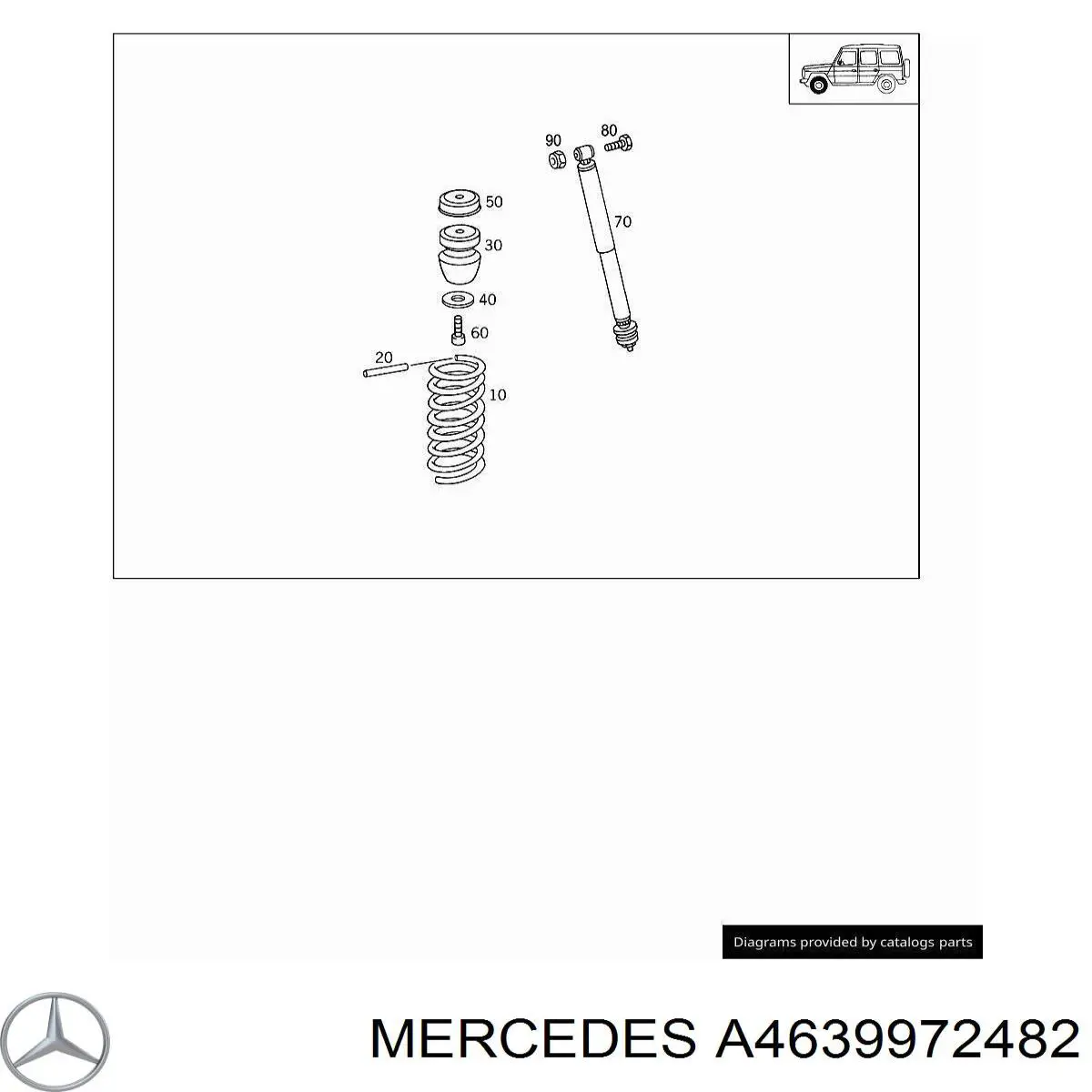 Mercedes A4639972482 ціна, від 16.20 USD