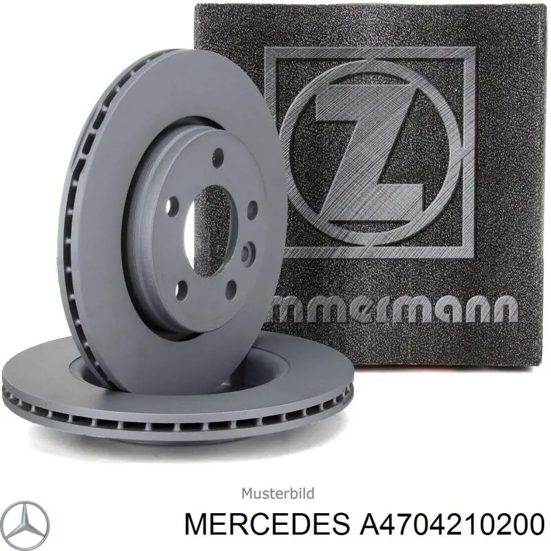 Диск переднього гальма Mercedes A4704210200 ціна, від 93.59 USD