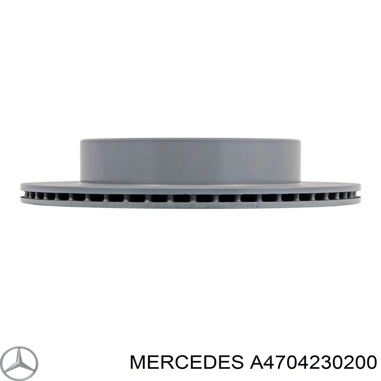 Задні дискові гальма Mercedes A4704230200 ціна, від 33.57 USD