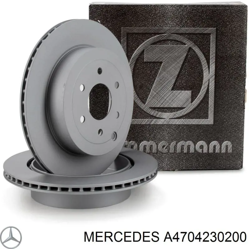 Купити A4704230200 Mercedes Диск заднього гальма