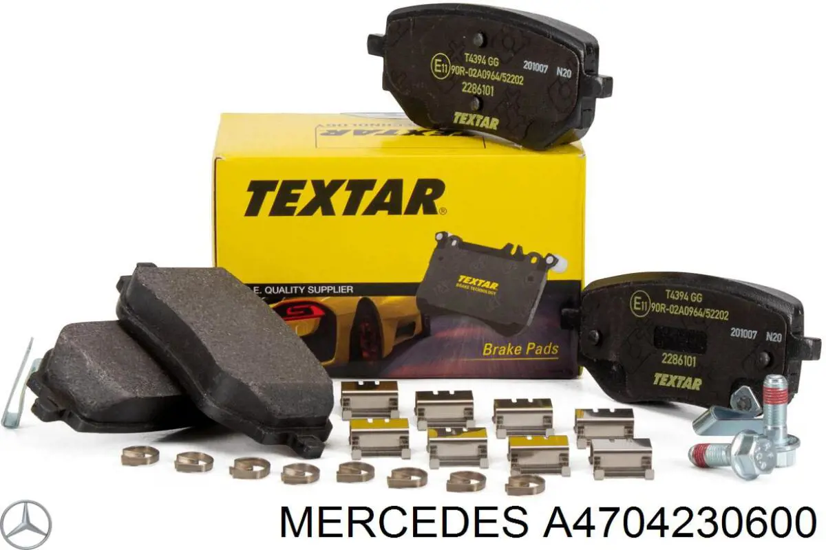 Купити A4704230600 Mercedes Задні колодки