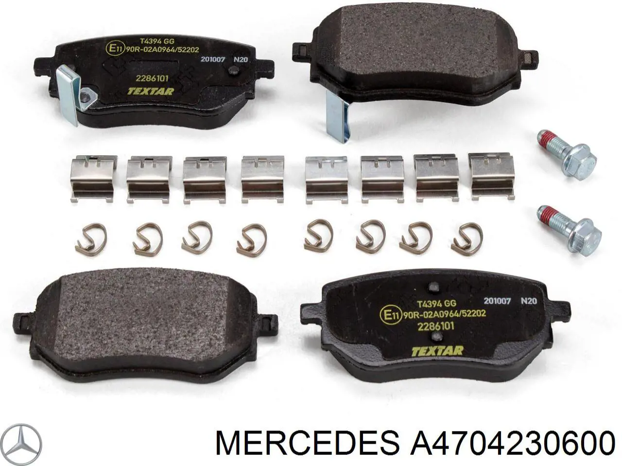 Задні гальмівні колодки Metelli 2211920 ціна, від 40.72 USD