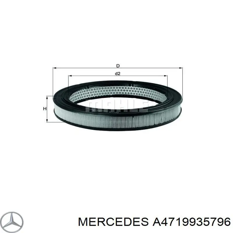 Купити A4719935796 Mercedes 