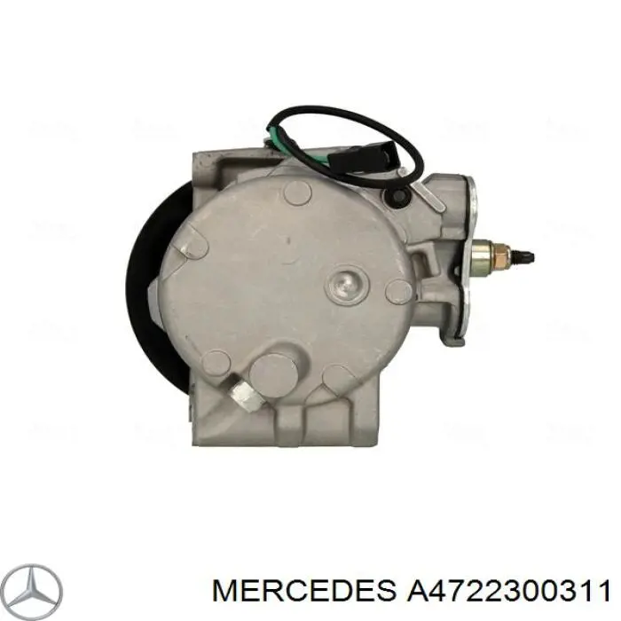 Компресор кондиціонера A4722300311 Mercedes