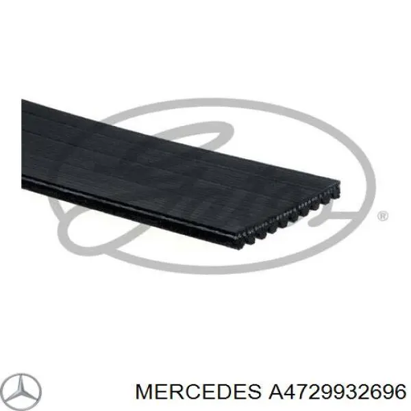 Ремінь генератора 10PK1635HD Gates