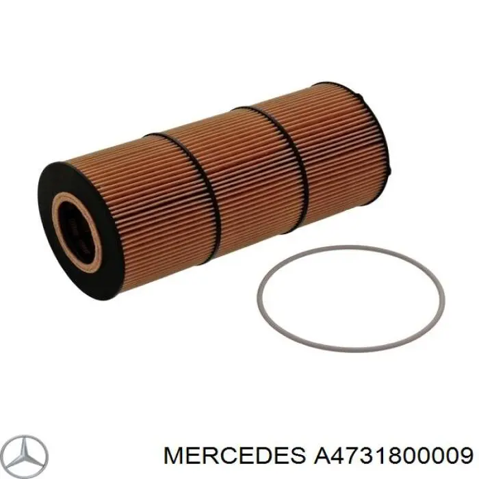 Купити A4731800009 Mercedes Фільтр очищення масла відцентровий