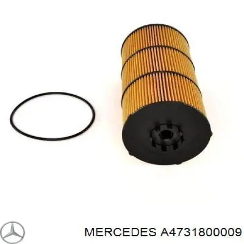 Масляний фільтр двигуна Mercedes A4731800009 ціна, від 31.19 USD