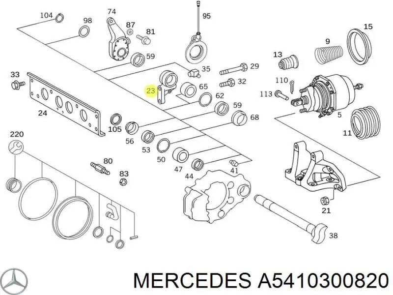  A5410300820 Mercedes