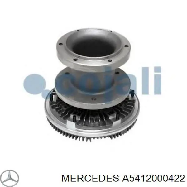 В'язкова муфта вентилятора Mercedes A5412000422 ціна, від 287.27 USD