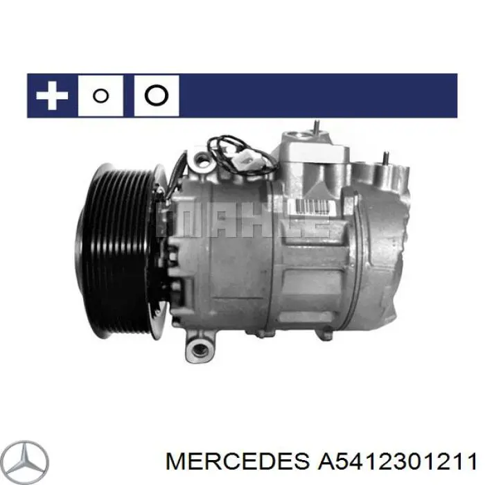 Компресор кондиціонера A5412301211 Mercedes