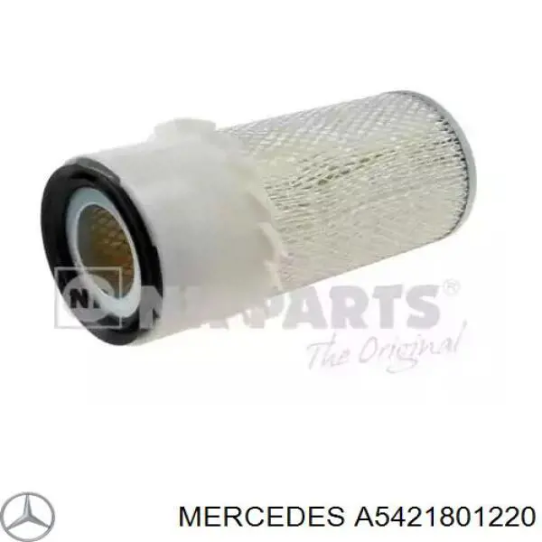 A5421801220 Mercedes Трубка/шланг подачі масла до турбіни