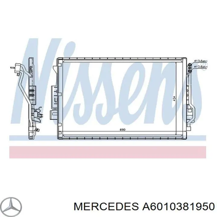 Втулка шатуна Mercedes A6010381950