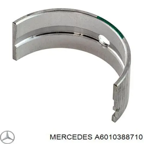 A6040300060 Mercedes Вкладиші коленвала, шатунні, комплект, 1-й ремонт (+0,25)