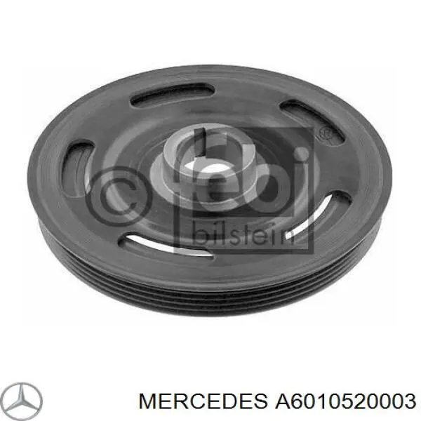 A6010520003 Mercedes Зірочка приводу коленвала двигуна
