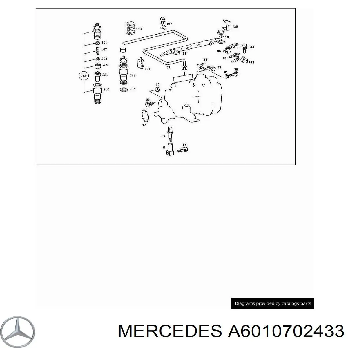 A6010702433 Mercedes 