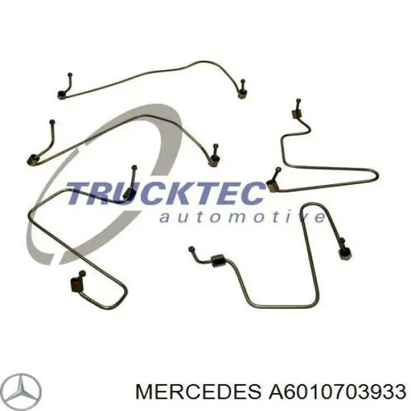 Трубка паливна форсунки 3-го циліндру Mercedes A6010703933 ціна, від 12.97 USD